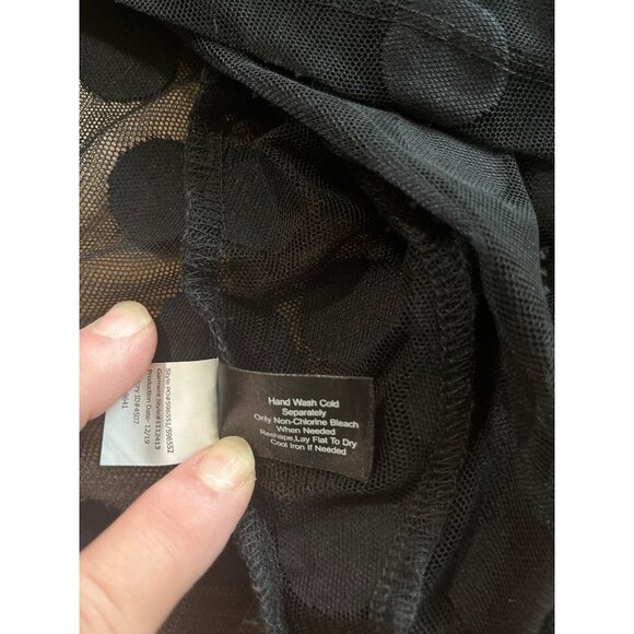 Lane Bryant black bat wing polka dotted top size 22/24 NWT - Picture 6 of 8